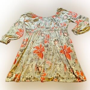 Floral Dress 2X